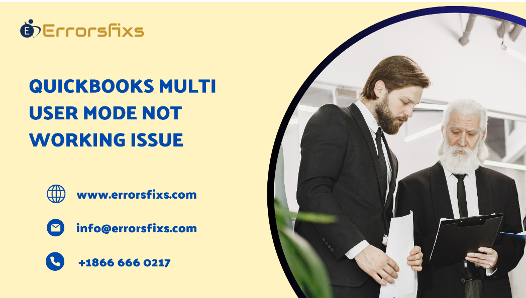 Quickbooks Multi User Mode Not Working Issue
